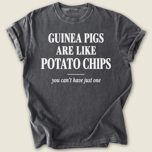 Can't Have Just One T-shirt-Tee-Pepper-Guinea Pig Culture