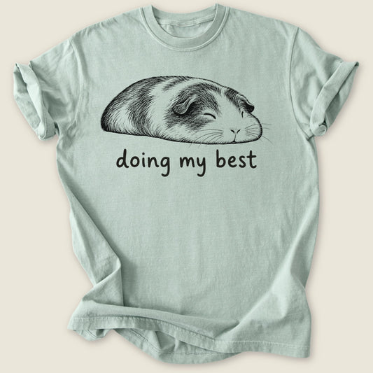 Doing My Best T-shirt-Tee-Bay-Guinea Pig Culture