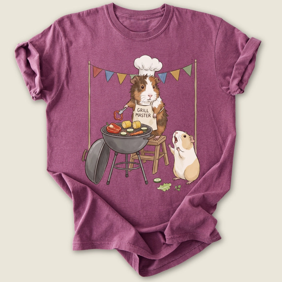 Grill Master T-shirt-Tee-Berry-Guinea Pig Culture