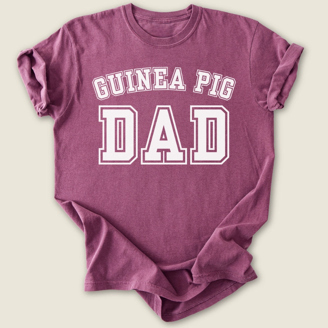 Guinea Pig Dad T-shirt-Tee-Berry-Guinea Pig Culture