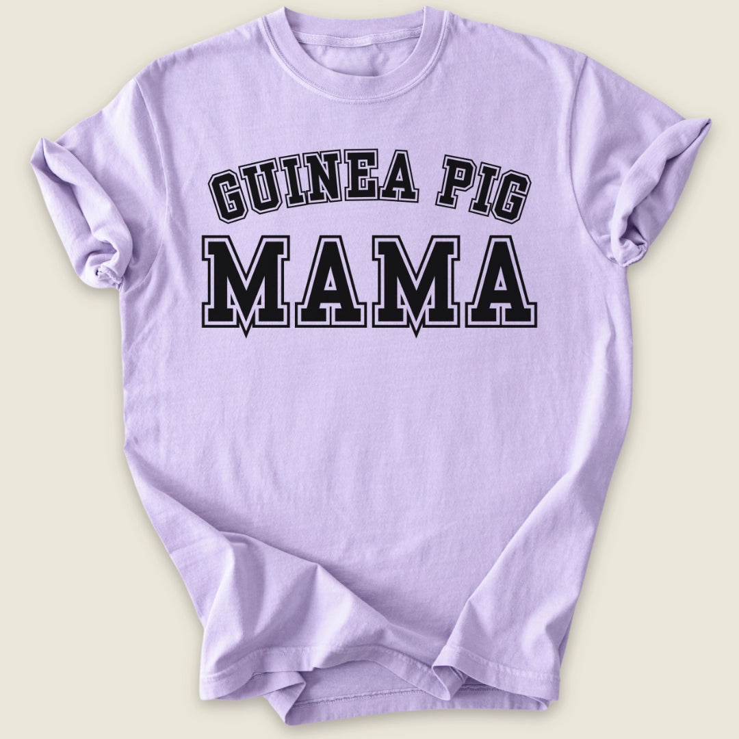 Guinea Pig Mama T-shirt-Tee-Orchid-Guinea Pig Culture