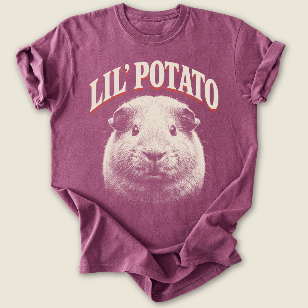 Lil' Potato T-shirt-Tee-Berry-Guinea Pig Culture