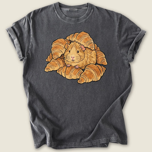 The Croissant T-shirt-Tee-Pepper-Guinea Pig Culture