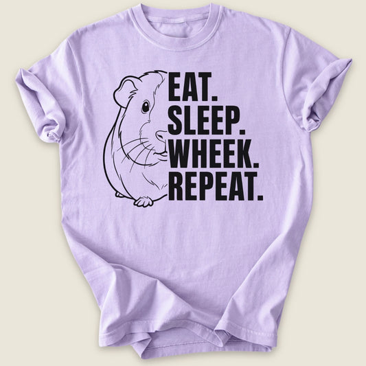 The Daily Wheek T-shirt-Tee-Orchid-Guinea Pig Culture