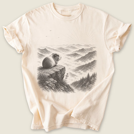 The Overlook T-shirt-Tee-Ivory-Guinea Pig Culture