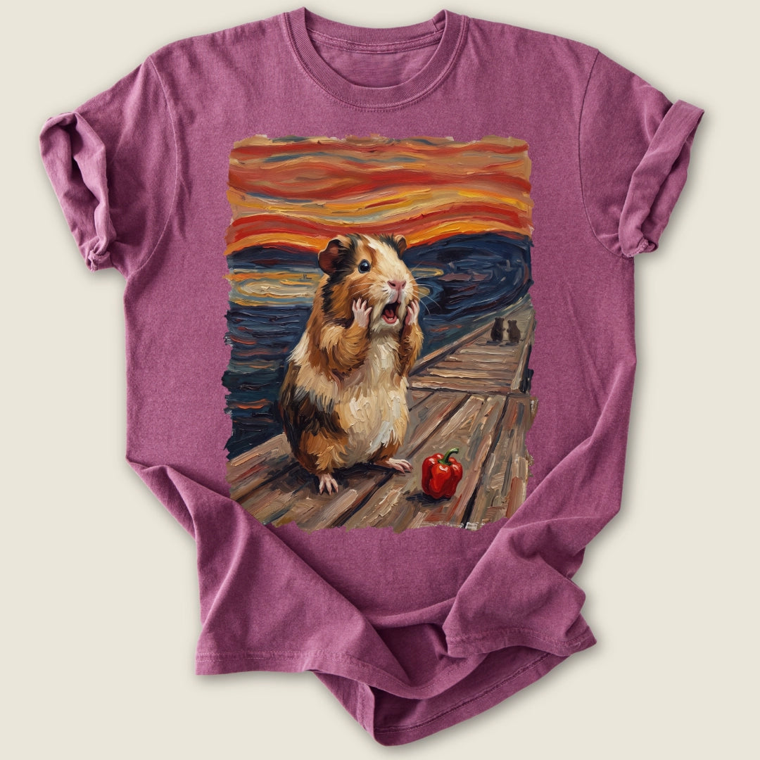 The Wheek T-shirt-Tee-Berry-Guinea Pig Culture