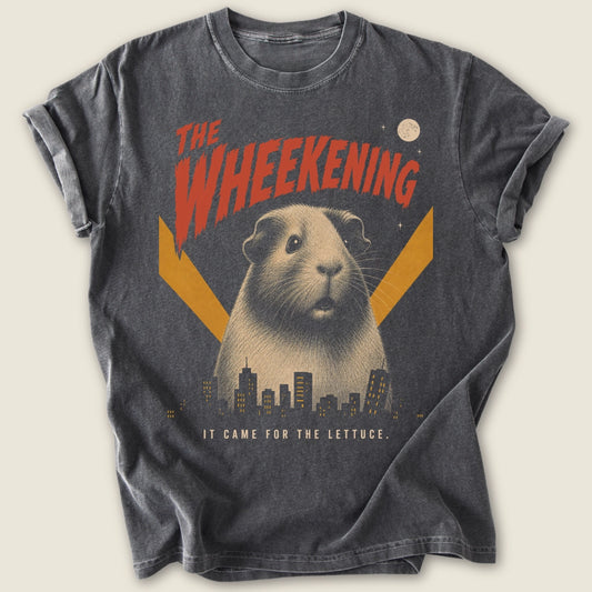 The Wheekening T-shirt-Tee-Pepper-Guinea Pig Culture