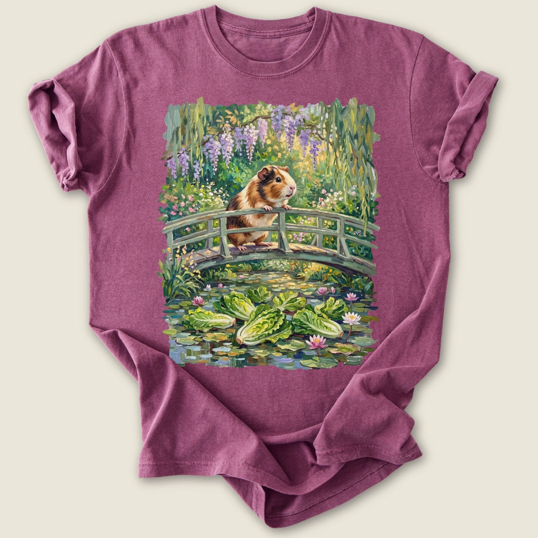 Water Lettuce Lilies T-shirt-Tee-Berry-Guinea Pig Culture