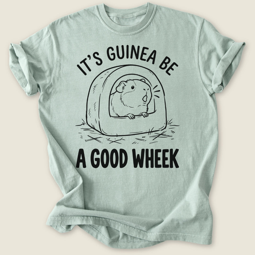 A Good Wheek T-shirt-Tee-Bay-Guinea Pig Culture