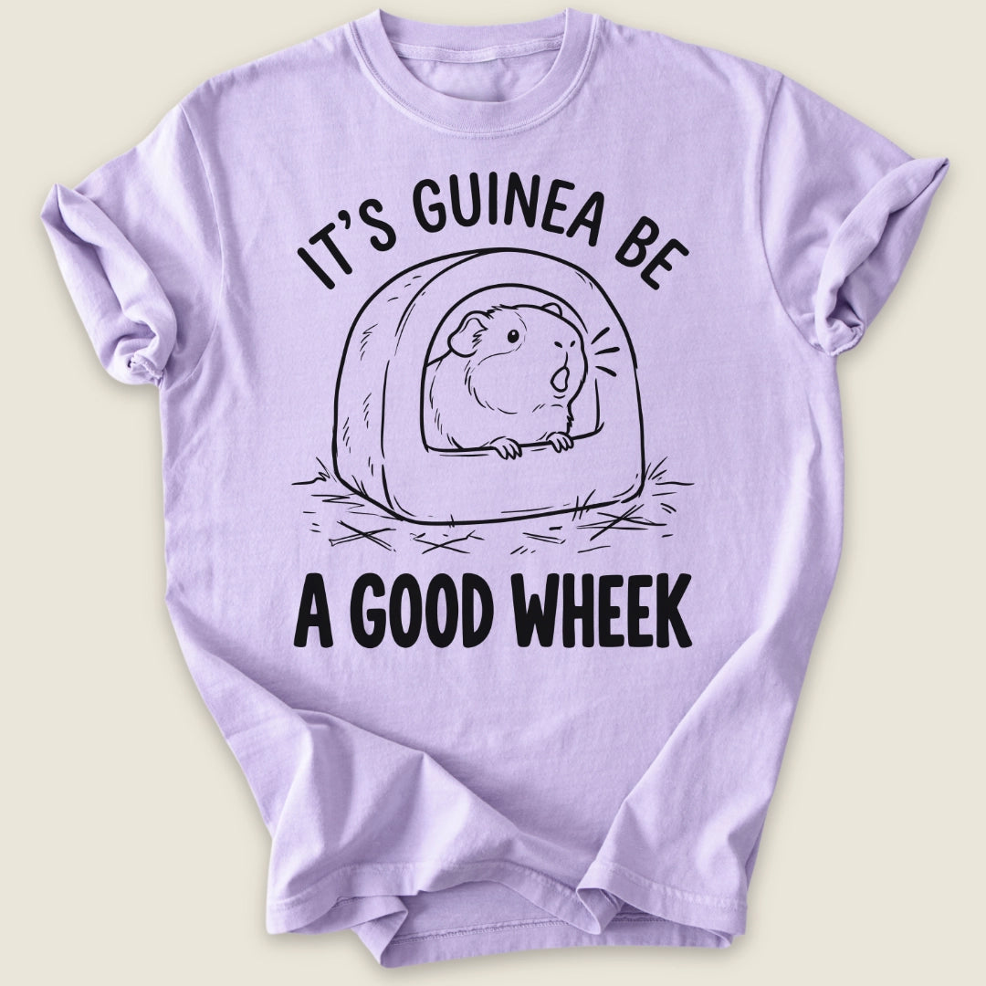 A Good Wheek T-shirt-Tee-Orchid-Guinea Pig Culture