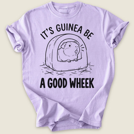 A Good Wheek T-shirt-Tee-Orchid-Guinea Pig Culture
