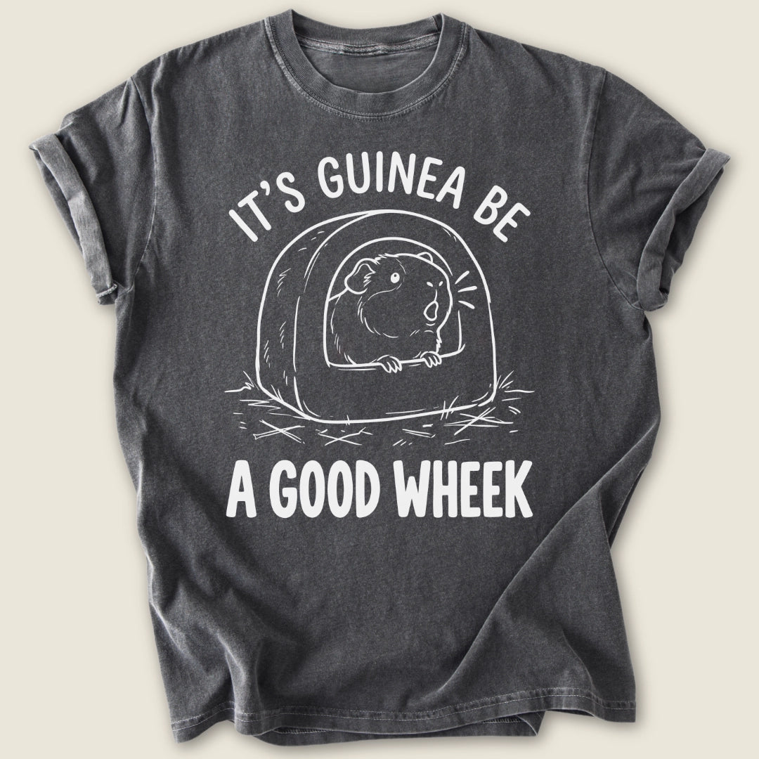A Good Wheek T-shirt-Tee-Pepper-Guinea Pig Culture