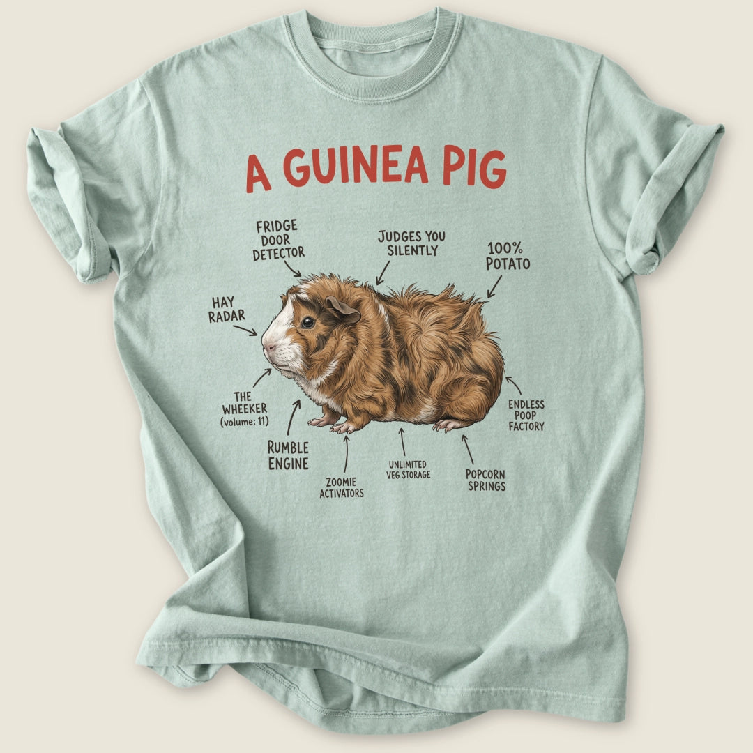 A Guinea Pig T-shirt-Tee-Bay-Guinea Pig Culture