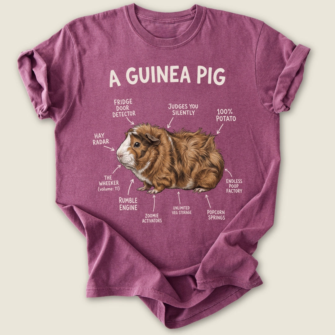 A Guinea Pig T-shirt-Tee-Berry-Guinea Pig Culture