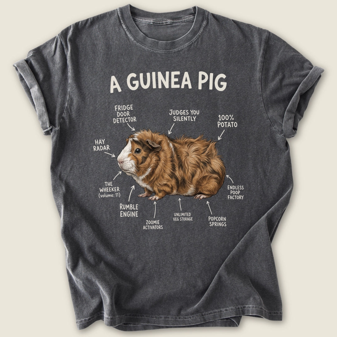 A Guinea Pig T-shirt-Tee-Pepper-Guinea Pig Culture