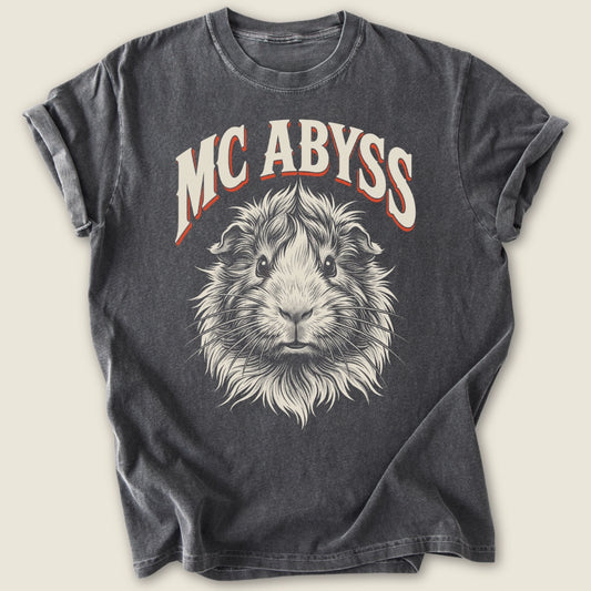 Abyssinian Rockstar T-shirt-Tee-Pepper-Guinea Pig Culture