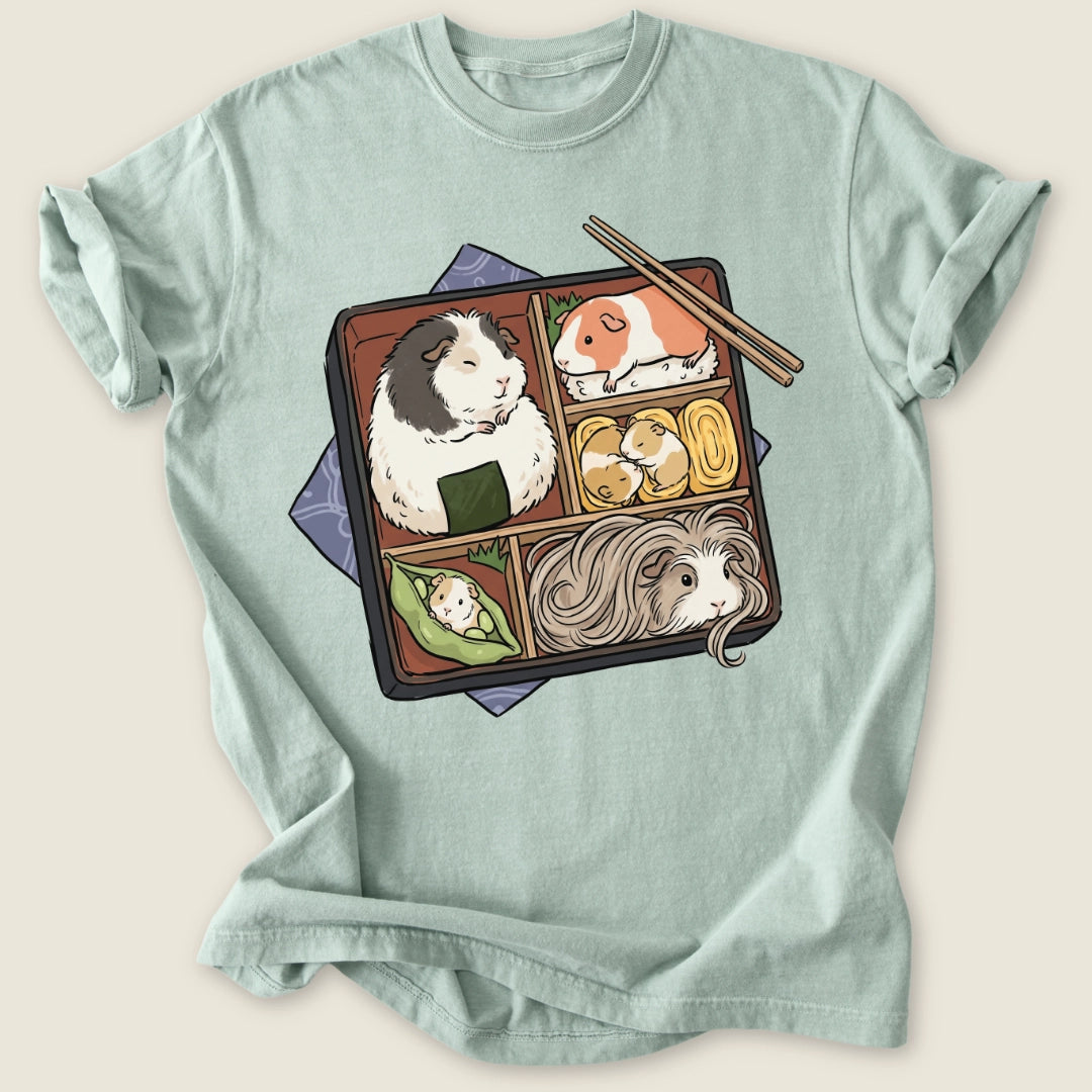 Bento Piggies T-shirt-Tee-Bay-Guinea Pig Culture