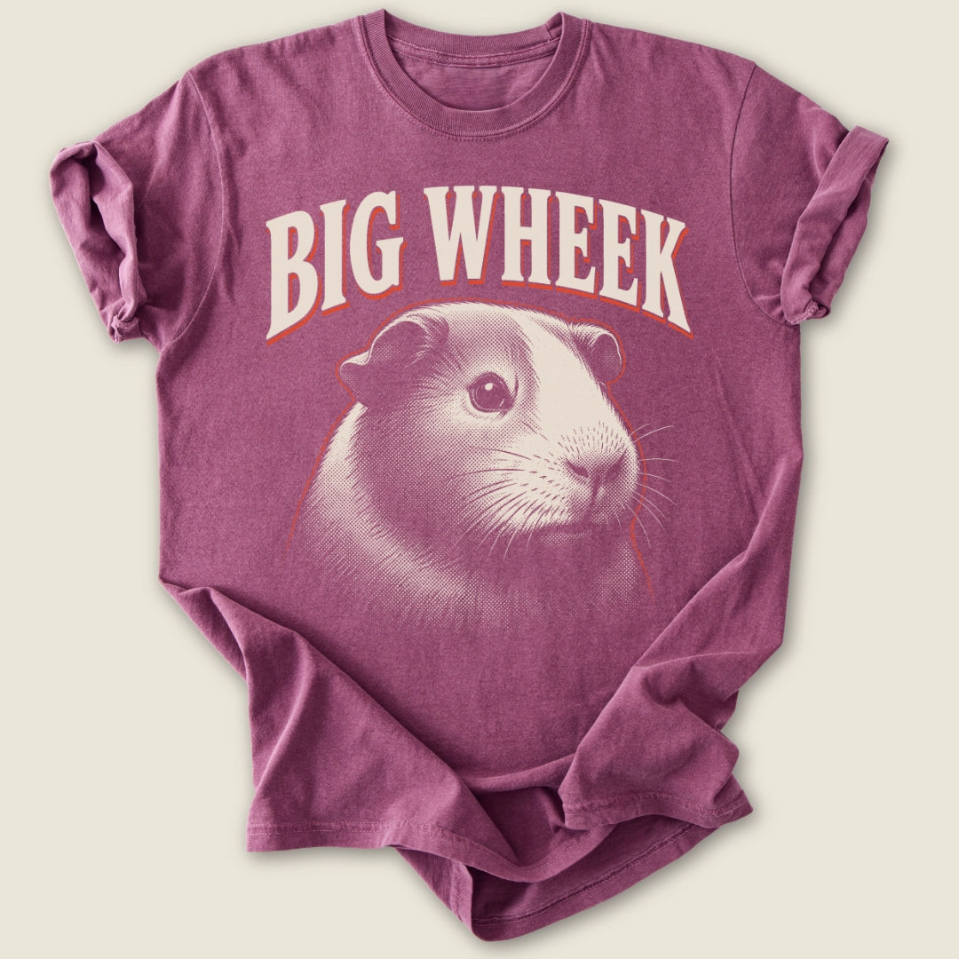 Big Wheek T-shirt-Tee-Berry-Guinea Pig Culture