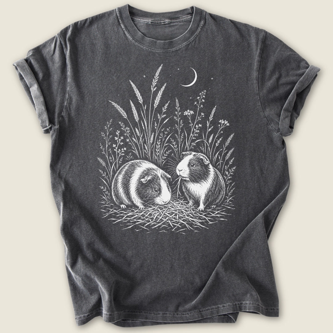 Bonded Pair T-shirt-Tee-Pepper-Guinea Pig Culture