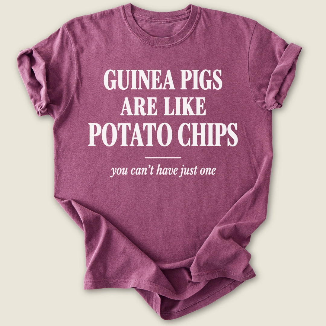 Can't Have Just One T-shirt-Tee-Berry-Guinea Pig Culture