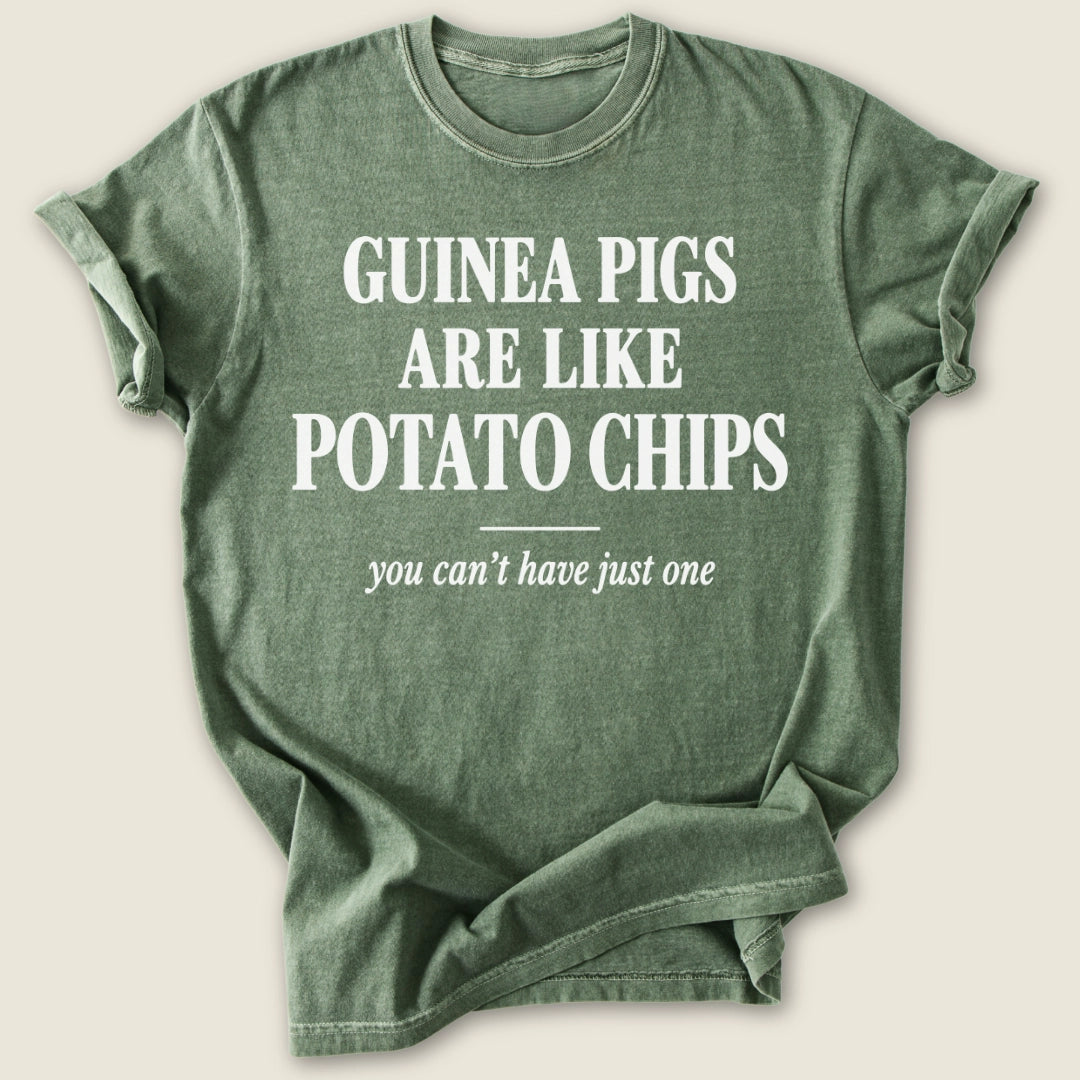 Can't Have Just One T-shirt-Tee-Moss-Guinea Pig Culture