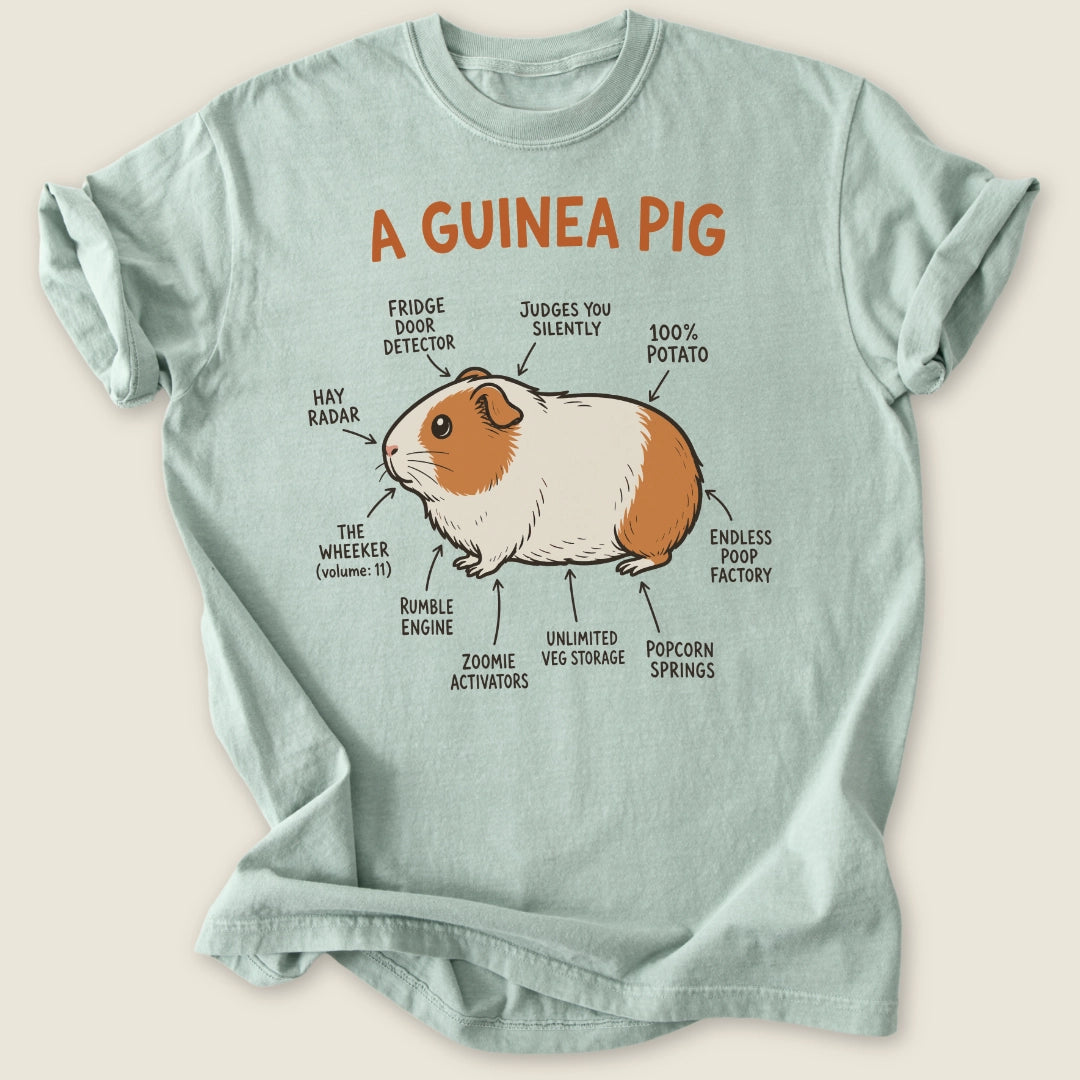 Cavia Porcellus T-shirt-Tee-Bay-Guinea Pig Culture