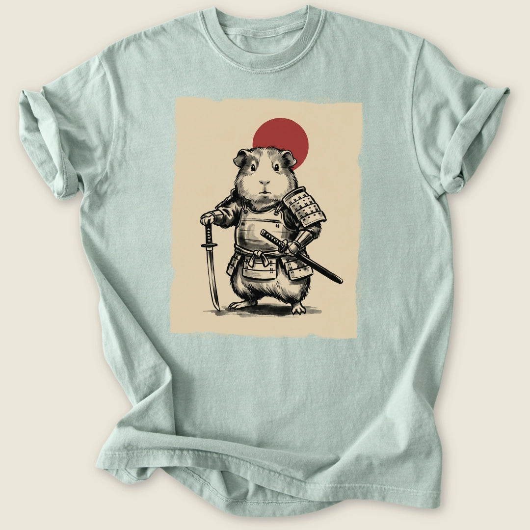 Cavy Warrior T-shirt-Tee-Bay-Guinea Pig Culture