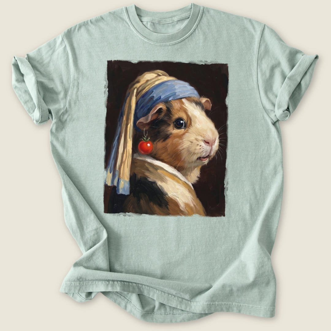 Cherry Tomato Earring T-shirt-Tee-Bay-Guinea Pig Culture