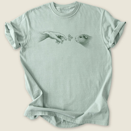 Creation of Cavy T-shirt-Tee-Bay-Guinea Pig Culture