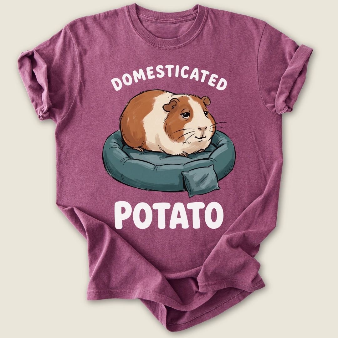 Domesticated Potato T-shirt-Tee-Berry-Guinea Pig Culture
