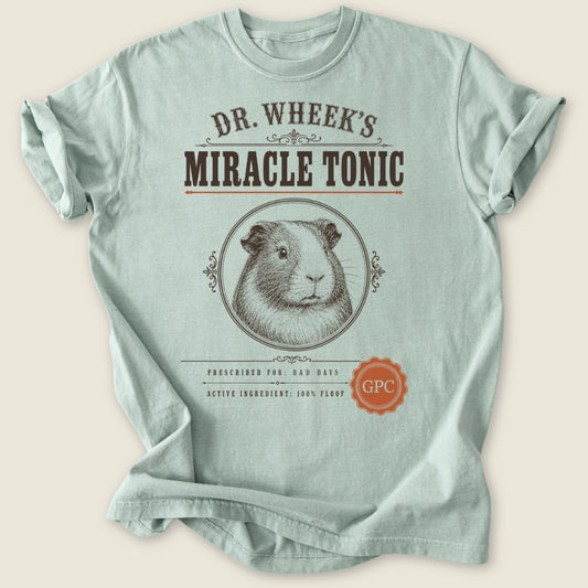 Dr. Wheek's Tonic T-shirt-Tee-Bay-Guinea Pig Culture