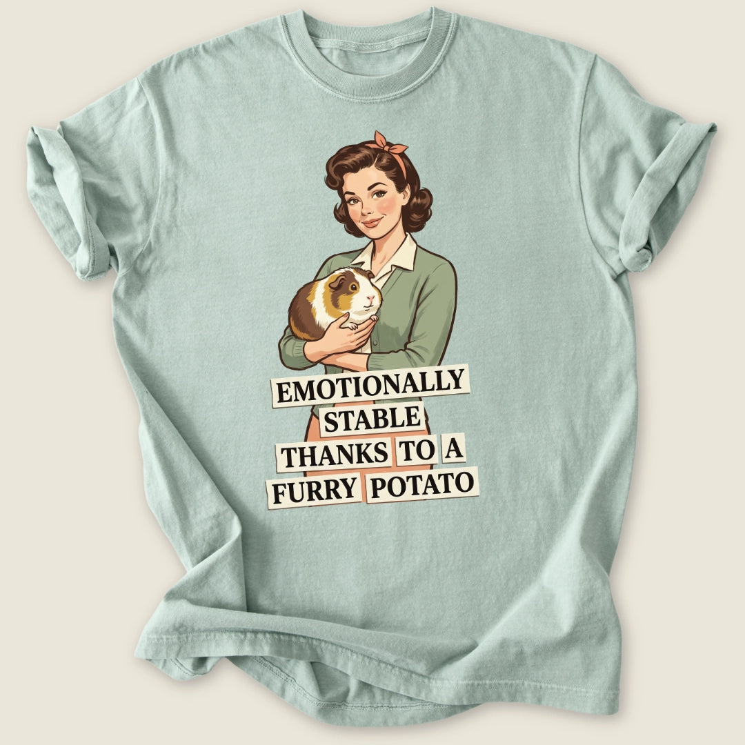 Emotionally Stable T-shirt-Tee-Bay-Guinea Pig Culture