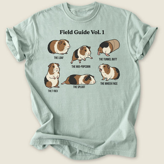 Field Guide Vol. 1 T-shirt-Tee-Bay-Guinea Pig Culture