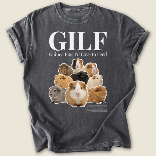 GILF T-shirt-Tee-Pepper-Guinea Pig Culture