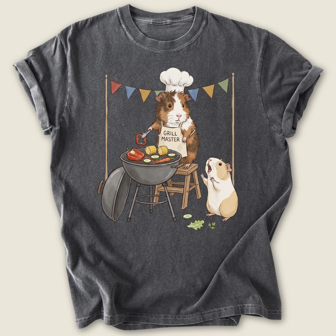 Grill Master T-shirt-Tee-Pepper-Guinea Pig Culture