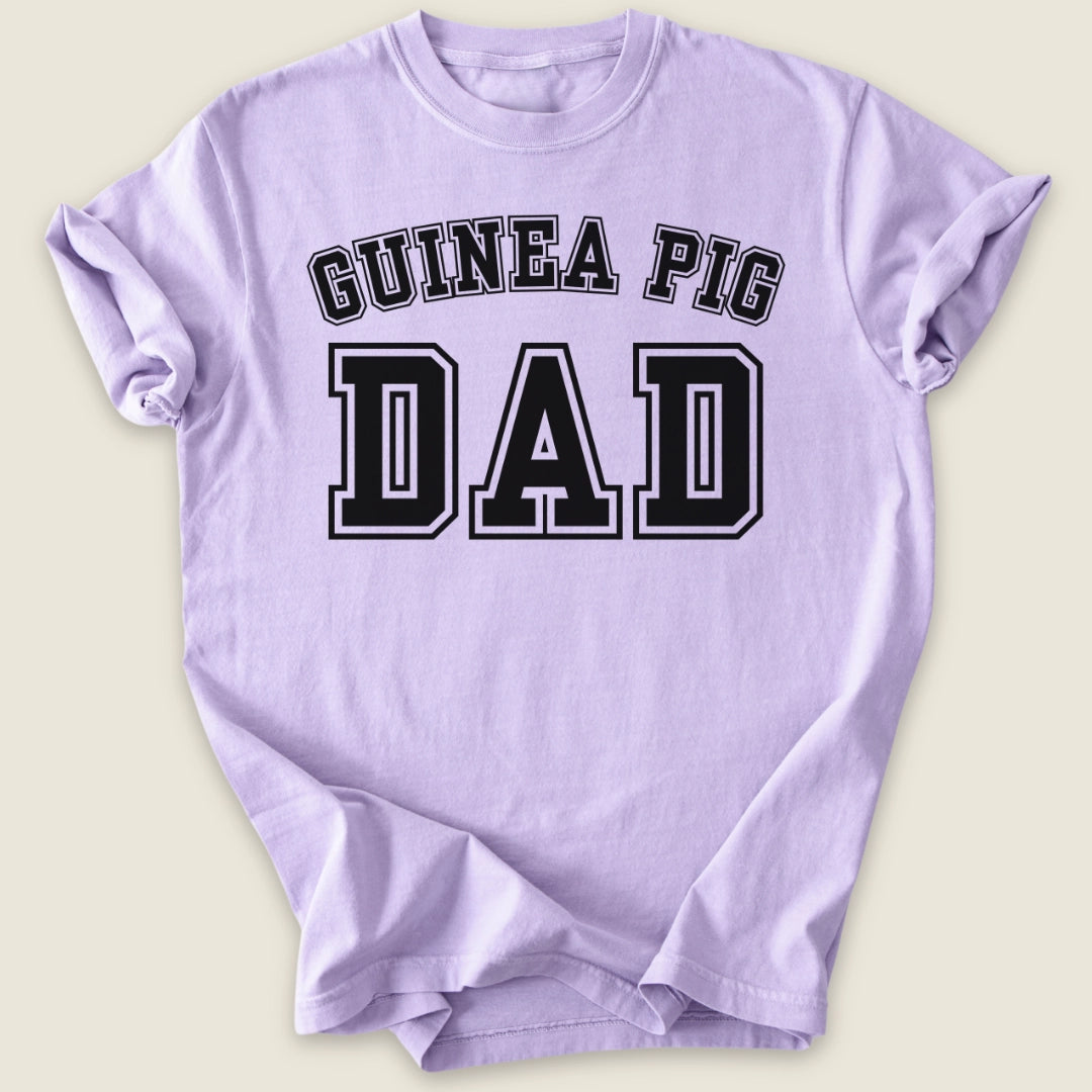 Guinea Pig Dad T-shirt-Tee-Orchid-Guinea Pig Culture