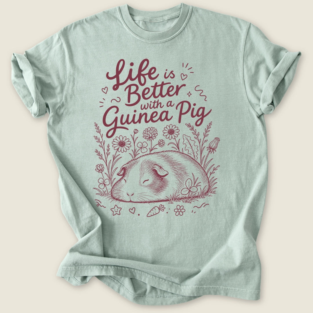 Guinea Pig Life T-shirt-Tee-Bay-Guinea Pig Culture