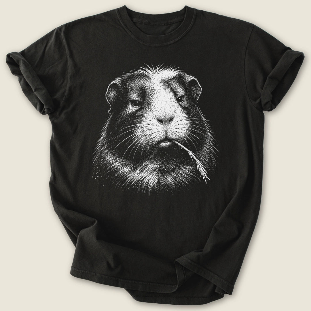Hay Dealer T-shirt-Tee-Black-Guinea Pig Culture
