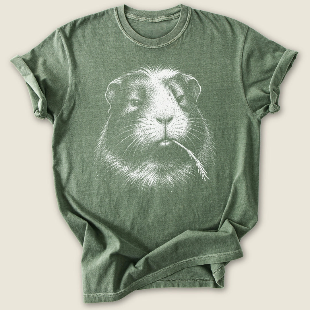 Hay Dealer T-shirt-Tee-Moss-Guinea Pig Culture