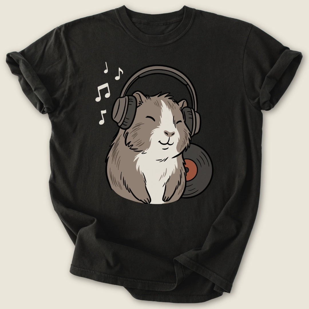 Hay FM T-shirt-Tee-Black-Guinea Pig Culture