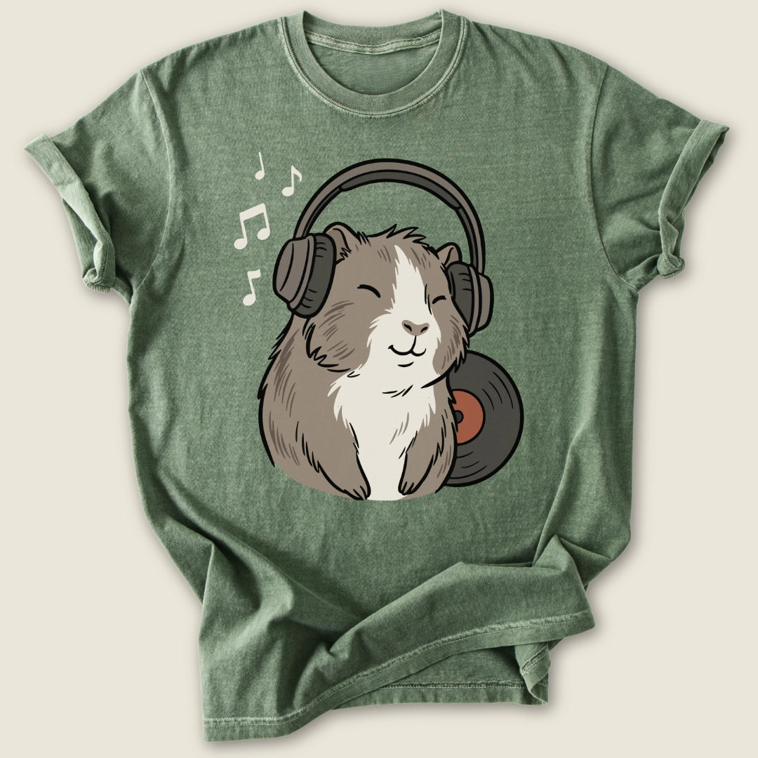 Hay FM T-shirt-Tee-Moss-Guinea Pig Culture