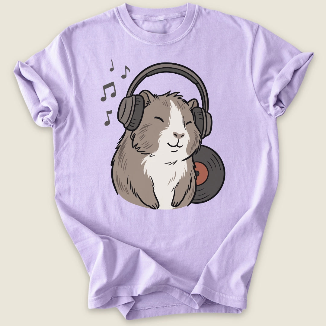 Hay FM T-shirt-Tee-Orchid-Guinea Pig Culture