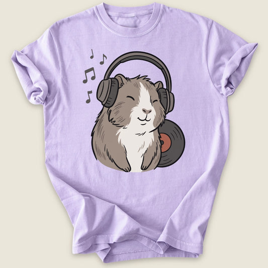 Hay FM T-shirt-Tee-Orchid-Guinea Pig Culture