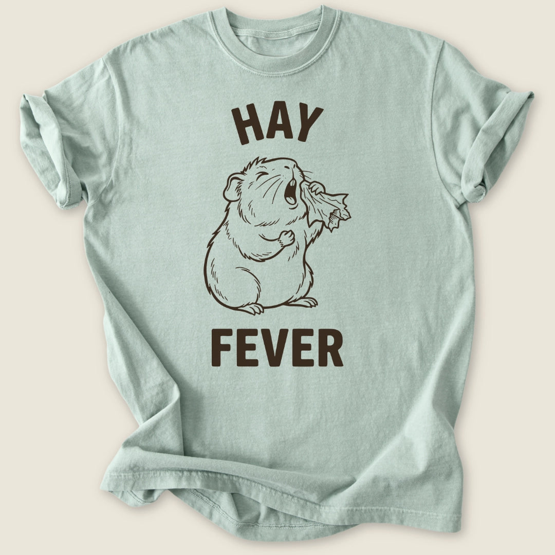 Hay Fever T-shirt-Tee-Bay-Guinea Pig Culture
