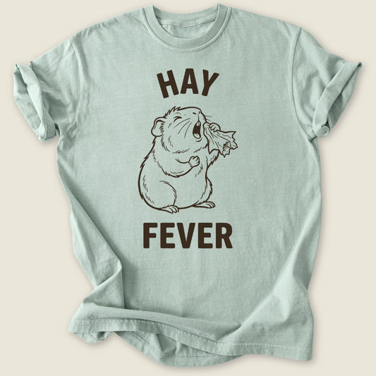 Hay Fever T-shirt-Tee-Bay-Guinea Pig Culture