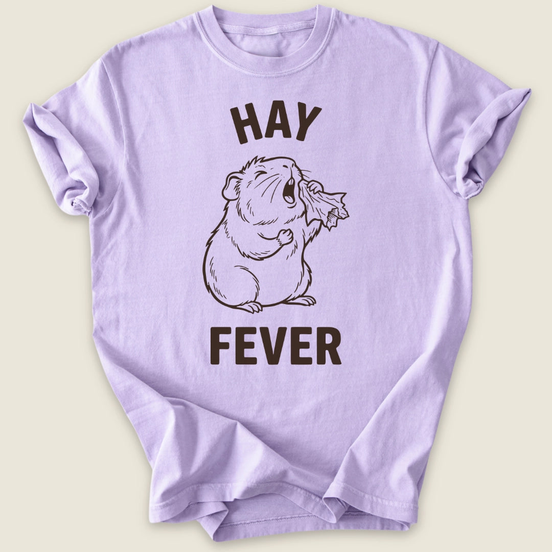 Hay Fever T-shirt-Tee-Orchid-Guinea Pig Culture