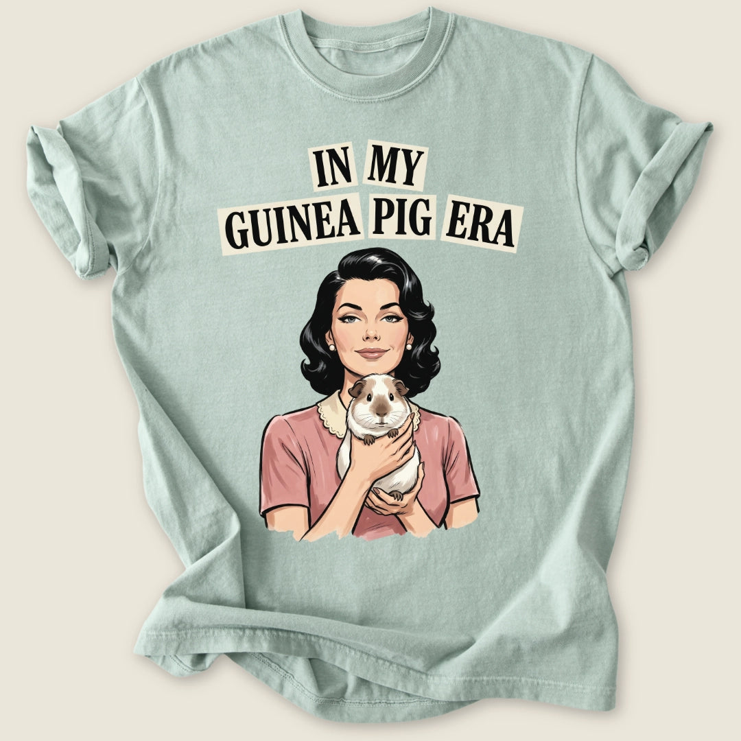 In My Guinea Pig Era T-shirt-Tee-Bay-Guinea Pig Culture