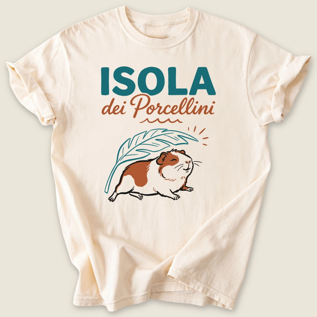 Isola T-shirt-Tee-Ivory-Guinea Pig Culture