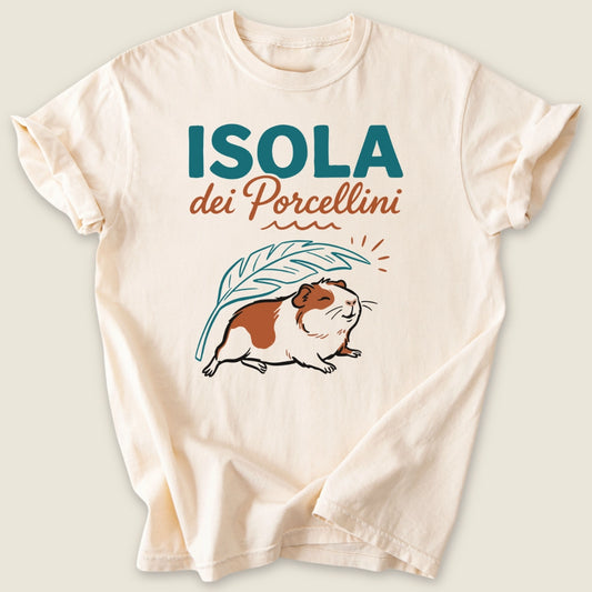 Isola T-shirt-Tee-Ivory-Guinea Pig Culture
