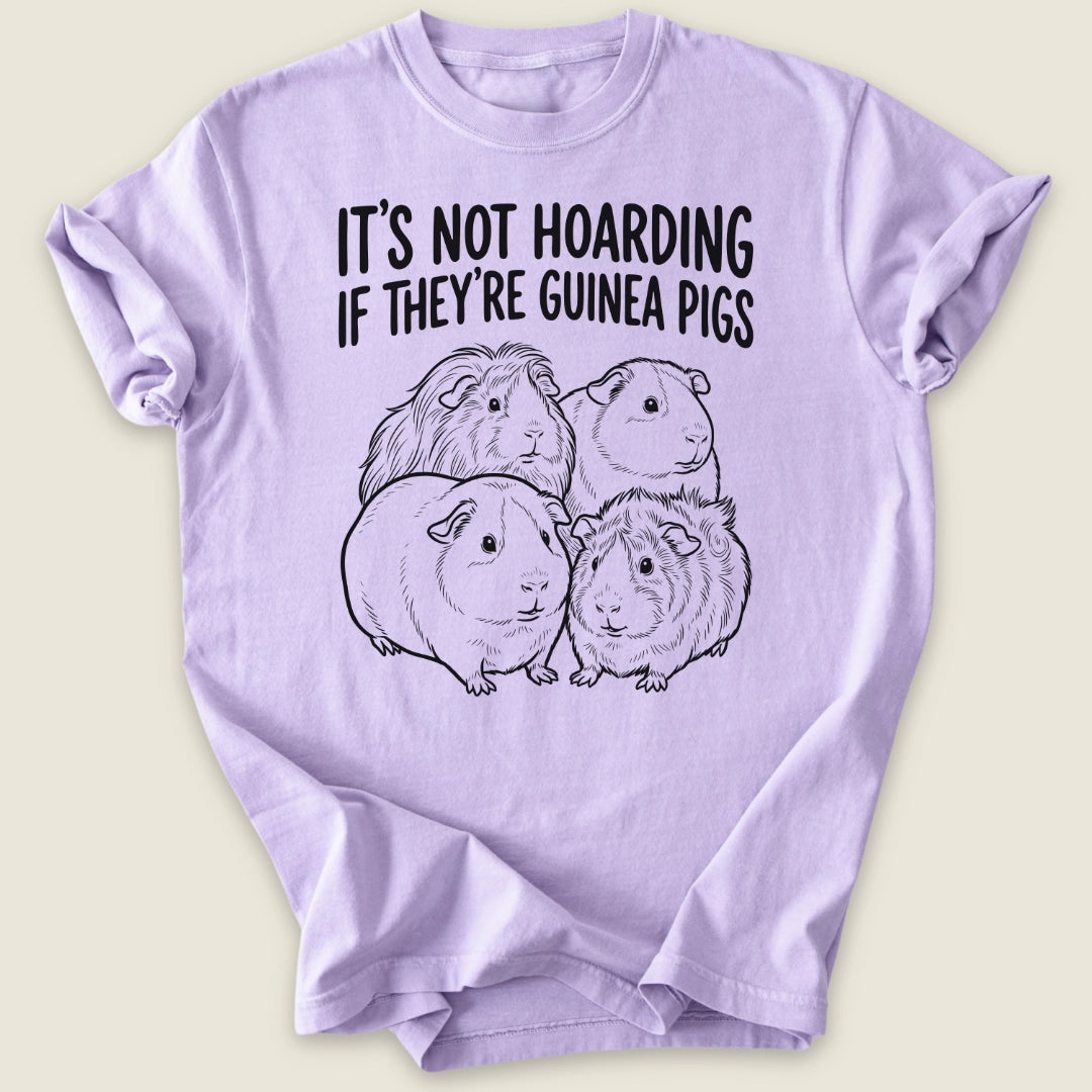 It's Not Hoarding T-shirt-Tee-Orchid-Guinea Pig Culture
